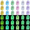 36Pcs 6 Colors Chick Luminous Resin Display Decorations DJEW-SZ0001-08-1