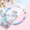 Handmade Polymer Clay Beaded Necklaces for Kids NJEW-JN03376-6