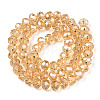 Electroplate Glass Beads Strands EGLA-A044-T2mm-A23-3
