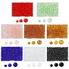 Electroplate Glass Beads Strands EGLA-YW0003-18C-3