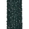 Opaque Solid Color Imitation Jade Glass Beads Strands EGLA-A044-P3mm-D12-2