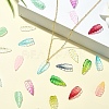 60Pcs 12 Styles Electroplate Glass Pendant EGLA-YW0003-16-3