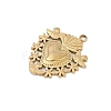 304 Stainless Steel Pendants STAS-D366-05B-G-2