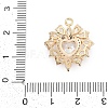 Brass Pendants KK-Q026-08G-3