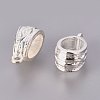 Tibetan Silver Color Plated Tube Bails K08IW022-2