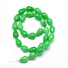 Natural White Jade Beads Strands G-T004-09-2