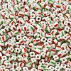 6/0 Opaque Colours Seep Glass Seed Beads SEED-F003-04A-13-3