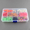 DIY Loom Bands Refills Kit with Rubber Bands DIY-R009-03-3