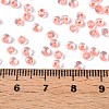 8/0 Inside Colours Transparent Glass Seed Beads X1-SEED-T007-06H-4