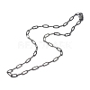 304 Stainless Steel Cable Chain Necklaces NJEW-JN03628-3