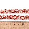 Handmade Gold Sand Lampwork Beads LAMP-T024-11F-6