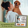 MDF Pet Photo Frames DIY-WH0525-028-7