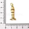 Brass Micro Pave Cubic Zirconia Pendants KK-R217-01G-09-3