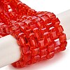 Electroplate Glass Beads Strands EGLA-R030-6x6mm-01-4