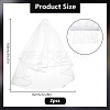 Polyester Long Mesh Tulle Bridal Veils OHAR-WH0001-15-2