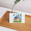 PVC Sakura Stamp DIY-WH0486-026-3