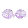 Transparent Acrylic Beads X-OACR-S028-143-3