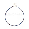 4Pcs 4 Colors Glass Seed Beaded Necklaces Set for Women NJEW-JN03950-4
