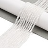 Natural Quartz Crystal Beads Strands G-K376-B02-01-2