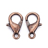 Zinc Alloy Lobster Claw Clasps E102-NFR-2