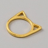 Alloy Knitting Stitch Marker Rings FIND-WH0291-11A-G-2
