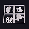 Flower Frame Carbon Steel Cutting Dies Stencils DIY-F036-41-3