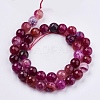 Natural Agate Round Beads Strand G-L084-10mm-59-2