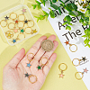 Alloy Enamel Dreadlocks Beads HJEW-AB00146-3