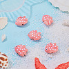 5Pcs Handmade Porcelain Beads PORC-TADJ0001-05G-4