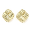 Brass Studs Earrings EJEW-K276-10G-2