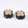 Natural Wooden Beads X-WOOD-S050-42A-03-2