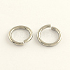 Tarnish Resistant 304 Stainless Steel Open Jump Rings STAS-R065-40-1
