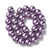 Eco-Friendly Glass Pearl Bead Strands HY-A008-14mm-M-3