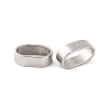 Non-Tarnish 304 Stainless Steel Slide Charms STAS-S133-01P-02-2