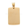 304 Stainless Steel Pendants STAS-F272-02-3