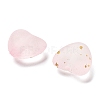 Frosted Transparent Acrylic Beads X1-OACR-F013-02-2