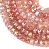 Imitation Jade Glass Beads Strands EGLA-F167-03A-4