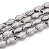 Electroplate Glass Beads Strands EGLA-T025-03H-1
