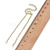 304 Stainless Steel Cable Chain Bracelet Making AJEW-JB01638-4