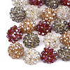 Glass Bead Cabochons X-FIND-T044-19-1
