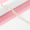 Transparent Glass Beads Strand GLAA-F112-04K-2