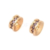 Brass Micro Pave Cubic Zirconia Beads KK-B100-043G-01-1