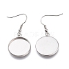 Tarnish Resistant 304 Stainless Steel Earring Hooks STAS-H114-05P-2