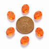 Transparent Acrylic Beads TACR-S154-18A-84-3
