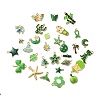 Alloy Enamel Pendants ENAM-D043-01B-1