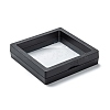 Square Transparent PE Thin Film Suspension Jewelry Display Box CON-D009-01A-03-2