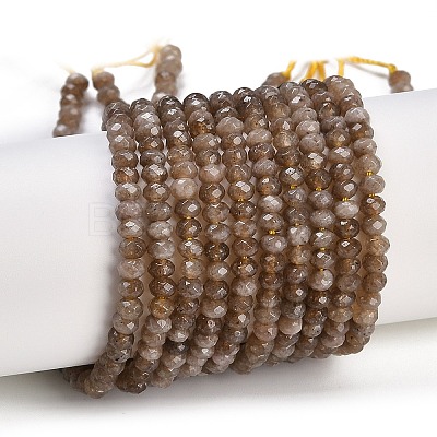 Natural White Jade Beads Strands G-Z069-01C-1