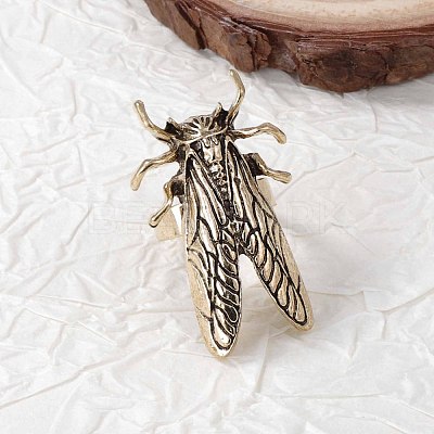 Adjustable Zinc Alloy Finger Rings FS-WG50FDE-01-1
