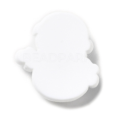 Christmas Theme Opaque Resin Cabochons RESI-E043-01G-1