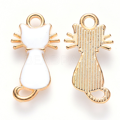 Alloy Enamel Pendants X-ENAM-S121-033B-1
